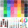 thumbnail image 1 of 40COLORS-32000PCS Colorful DIY Resin Rhinestone Kit, Resin Jelly Rhinestones for Bedazzling, Diamond Painting & Bedazzler Kit for Nails, Books, Crafts, Multicolor Rhinestones, Resin Gems, 1 of 7