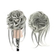 thumbnail image 1 of Chignon en Désordre Pièce Chouchou Long Extension Queue de Cheval Ondulée Postiches Chignon Bandeau, 1 of 2