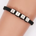 thumbnail image 1 of Fiudx Pulsera de Pareja, Elegante Pulsera de Cuerda de Aleación, Elegante Pulsera Negra, Accesorio de Moda para Día a Día, Regalo para Coleccionistas, Versátil para Ocasiones Especiales, Incluye 1 Pi, 1 of 5