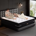 thumbnail image 5 of Bedstory Cloudrix 14" Extra Firm Queen Hybrid Mattress with Cooling Gel Memory Foam, Euro Top, CertiPUR-US, Fiberglass Free, 365-Night Trial, 5 of 7