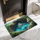 thumbnail image 5 of Felpudo con ilusión óptica 3D | Alfombra antideslizante y absorbente para baño y entrada | Felpudo de 40 x 60 cm para zonas húmedas | Felpudo de secado rápido y antisuciedad para el hogar y la ducha, 5 of 6