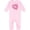 AD-Pink, variant on Heart Shaped Donut with Pink Icing and Sprinkles Baby Romper Coveralls