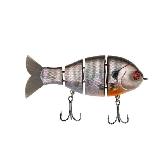 Catch Co. Mike Bucca's Baby Bull Gill 3.75" ABS Plastic Fishing Lures for Panfish, 6-Count