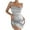 Silver, variant on IROINNID Women's Sleeveless Bodycon Dress Square Neck Summer Casual Camis Bandage Vest Mini Dress Regular Solid Color Dress