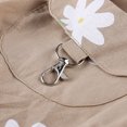 thumbnail image 3 of Gibobby pantalones siameses Mono largo informal con estampado Floral y cuello redondo para mujer(Caqui， XXL), 3 of 5