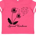 thumbnail image 4 of Inktastic Spread Kindness Dandelion Boys or Girls Toddler T-Shirt, 4 of 5