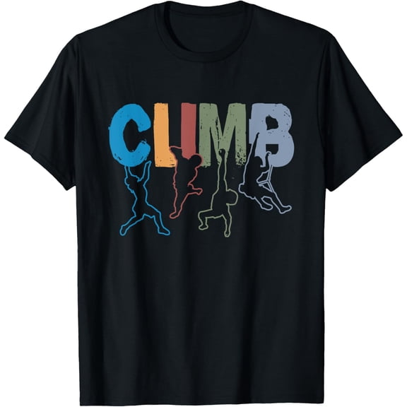 Rock Climbing Funny Bouldering Enthusiasts For Men Women T-Shirt