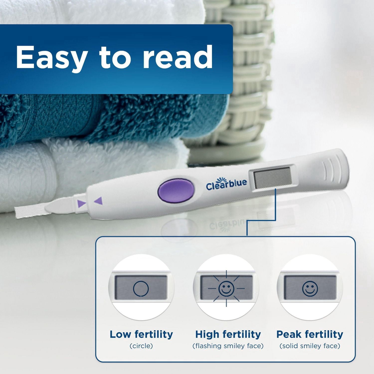 Clearblue Advanced Digital Ovulation Test Kit, Plus Bonus Rapid Detection Pregnancy Test, 10 Ovulation Tests & 1 Pregnancy Test