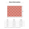thumbnail image 5 of Disketp Merry Christmas Santa Claus Flannel Blankets - Thick and Warm Blanket for Winter, Soft Fuzzy Plush King Blanket for All Seasons-40"x30", 5 of 6