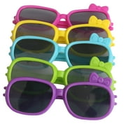 5 Girl Party Novelty Sunglasses, Multi-Color, Way to Celebrate! Plastic Party Favors, 5ct