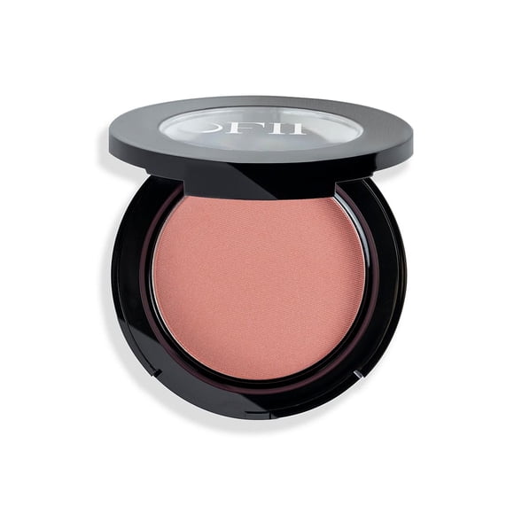OFIR Elation Powder Blush - Fórmula edificable y altamente pigmentada que difumina las líneas para un acabado suave | Fruta de almendra - Tono rosado pardo 0.13 oz | Rubor en polvo ligero y duradero