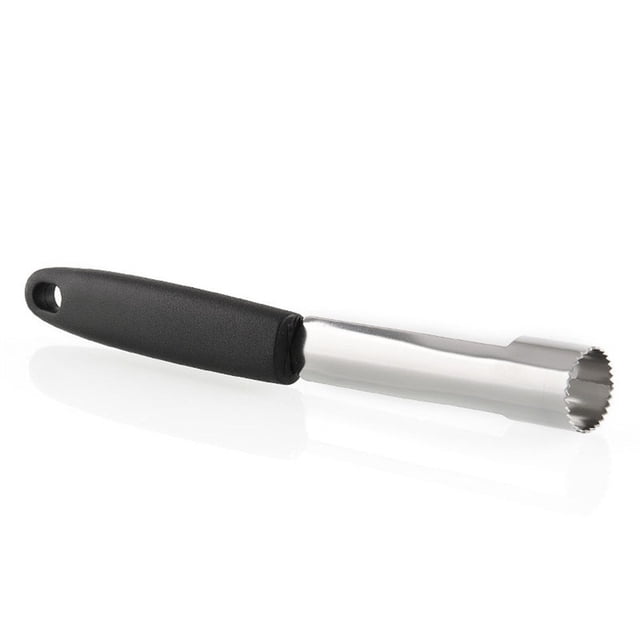 Pisexur Batería de cocina 2 piezas de acero inoxidable para quitar semillas y descorazonadores de peras y frutas, herramienta de cocina fácil de usar. para la cocina del hogar