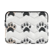 FORMRS 13-13.3 inch Laptop Sleeve Case Soft Carrying Quilted Computer Bag Cover, Cartoon Cat Paw