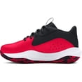 thumbnail image 1 of Zapatos Under Armour Lockdown 7 Pre School de 12,5 quilates, color rojo, negro y blanco, 1 of 2