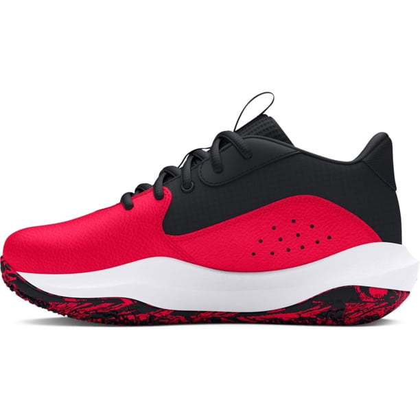 Zapato Under Armour Lockdown 7 Pre School unisex rojo/negro/blanco
