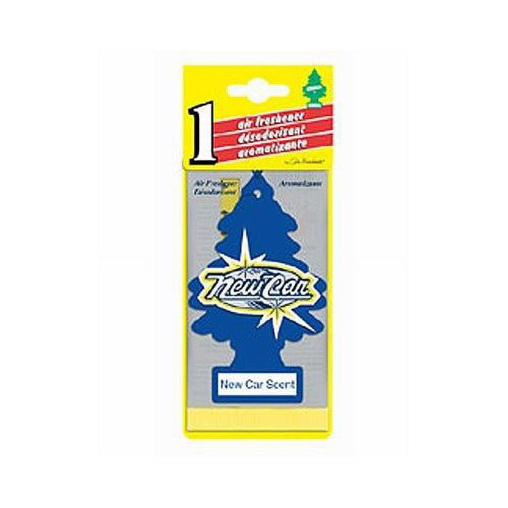 24 Pack Car Freshner 10189 Little Trees Air Freshener New Car Scent - Single Tree per Package