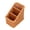 Khaki, variant on Remote Control Organizer Box Synthetic Rattan Desk Storage Basket For Tv Remotes Makeup Brushes And Pens Multifunctional Rustic And Bedroom