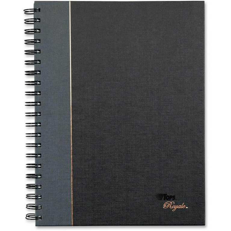 Tops 25331 Royale Business Notebook - 96 Sheets - Wire Bound - 20 lb Basis Weight - 8 Tops 25331 Royale Business Notebook - 96 Sheets - Wire Bound - 20 lb Basis Weight - 8