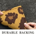 thumbnail image 6 of Yellow and Black Of Leopard Print Door Rugs,Washable Non Slip Door Mats Indoor,Decorative Door Mats,Entry Mat Indoor for Entrance,Bedroom,Kitchen,Bathroom,17"x30", 6 of 6