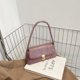 thumbnail image 3 of Bolsos de mujer, verano 2025, nuevo y popular, estilo coreano, combina con todo, estampado de piedras, bolso de hombro de moda, bolso de axila, 3 of 5