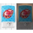 thumbnail image 2 of Crab Blue Polkadot Ceramic Night Light, 2 of 2