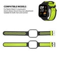 thumbnail image 3 of 2 In 1 Sweat Proof Quick Release Silicone Watch Replacement Band For Redmi Watch 3 With Soft And Breathable Material, 3 of 8