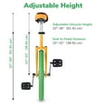 thumbnail image 3 of Yescom 20 Inch Outdoor Unicycle Bike Balance Training for Adults Teenagers Kids, Yellow & Green, 3 of 9