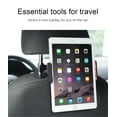 thumbnail image 3 of Zyutaosan Premium Back Seat Car Phone Holder 4-11.5Inch Extendable Car Phone Holder Tablet Mobile Rotatable Car Headrest Stand Bracket, 3 of 5