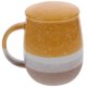 thumbnail image 1 of Ceramic Coffee Mug Yellow Tea Cup for Home Use with Strainer 350ml, 1 of 5