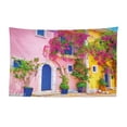 thumbnail image 1 of Colorful Tapestry, Landscape Image of Foliage and Trees at Autumn Season Designed in Warm Tones, Fabric Wall Hanging Decor for Bedroom Living Room Dorm, 2 Sizes, Multicolor, by Ambesonne, 1 of 1