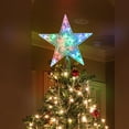 thumbnail image 3 of jifeng Christmas Tree Top Star Decorative Star Topper for Holiday Party Props Household 15cm, 3 of 7