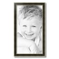 thumbnail image 2 of ArtToFrames 13x24" Black Panel With Silver Lip Picture Frame, Multi Wood Poster Frame, with Regular Acrylic and Foam Backing 3/16 inch (FBPL-5093), 2 of 7