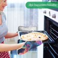 thumbnail image 2 of Yayeee Pot Holders Kitchen Heat Resistant with Pocket 7"x9.8" Cotton Oven Cooking Hot Pads, Space Astronaut, 2 of 7