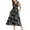 Black Carving, variant on Women's Sleeveless Tank Dress Summer Casual Swing Sundress Midi Dress with Pockets
