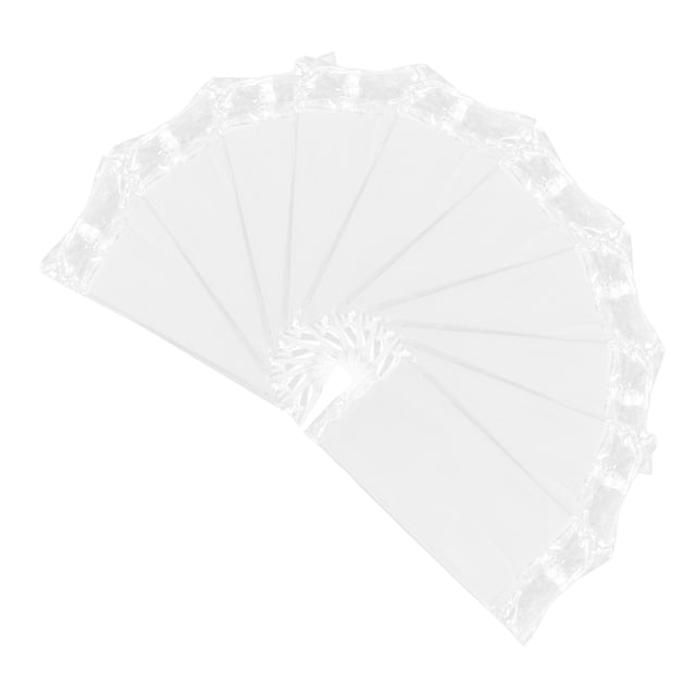 GARVALON 10Pcs Car Tissue White Paper Small Tissue Packs For Auto Visor Travel Napkins