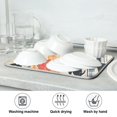 thumbnail image 7 of Yayeee Dish Drying Mat for Kitchen Counter Ultra Absorbent Easy Clean Pad 24x18", Cats and Hearts, 7 of 7