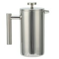 thumbnail image 4 of French Press Pot,1000ML French Press Stainless French Press Stainless Steel Coffee Press Versatile Functionality, 4 of 8