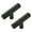 Black, variant on SDFGTstore 20 Pack Cabinet Knobs Drawer Knobs Stainless Steel Dresser Knobs 2inch Length