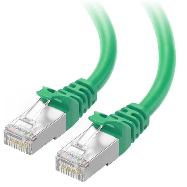 Cable Ethernet Matters Cat 6A, 10 Gbps, 38 m, blindado, verde