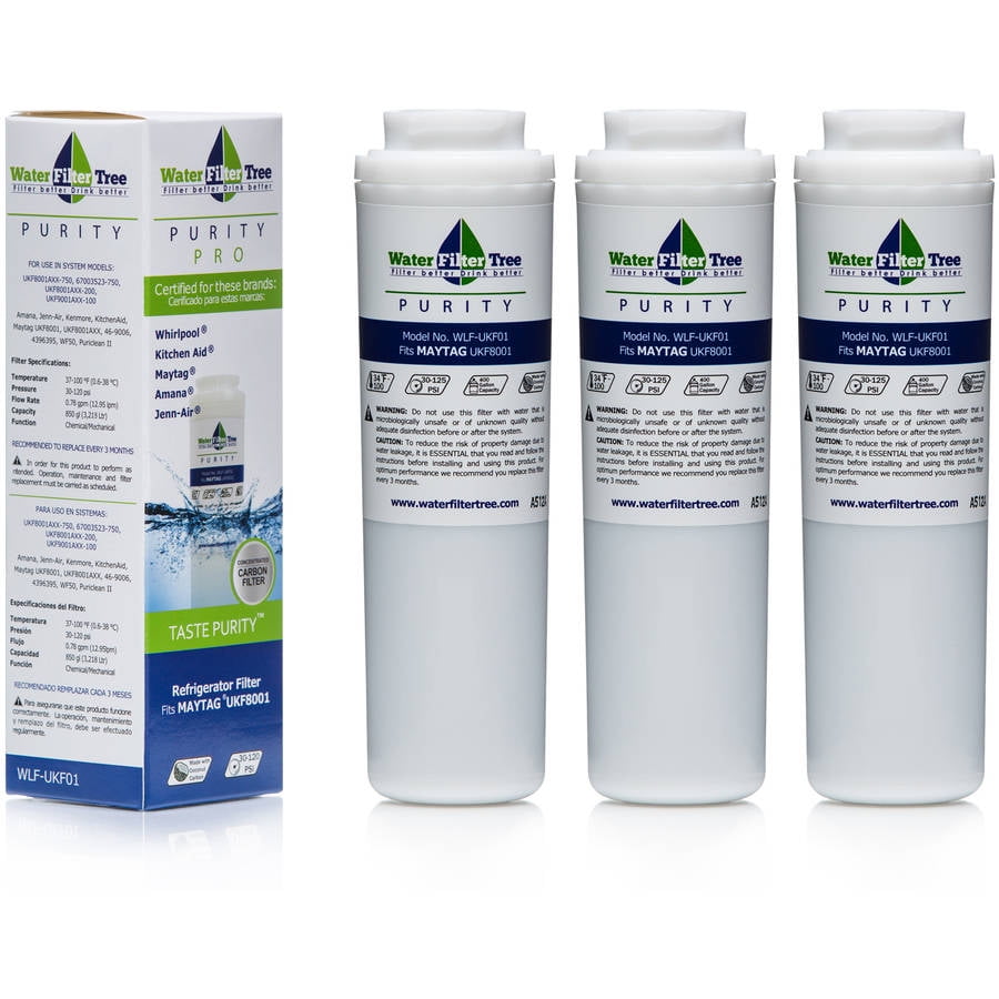 Replacement Filter WLFUKF01 Maytag UKF8001 Pur Refrigerator Water