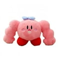 thumbnail image 2 of Muscle Star Kirby Plush Toy Doll New, 2 of 5