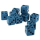 thumbnail image 5 of 10 Uds. de Dados de Puntos de Seis Dados de Dados de Ojos Dados - Azul Hugo Dados de seis caras, 5 of 9