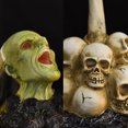 thumbnail image 4 of Escultura Calavera Fantasma Figura La Muerte Resina Halloween para Habitación Del, 4 of 9