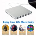 thumbnail image 4 of Unidad externa de CD/DVD USB-C Superdrive Ploveyy Silver, 4 of 14