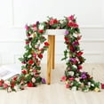 thumbnail image 4 of 3 piezas de enredaderas de flores artificiales, bobinado de arco de boda Vhermosa CPB-YL653-4, 4 of 5
