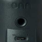 onn Stereo Speaker with Volume Controls, 3.6 ft 3.5mm Aux with USB Power Cable