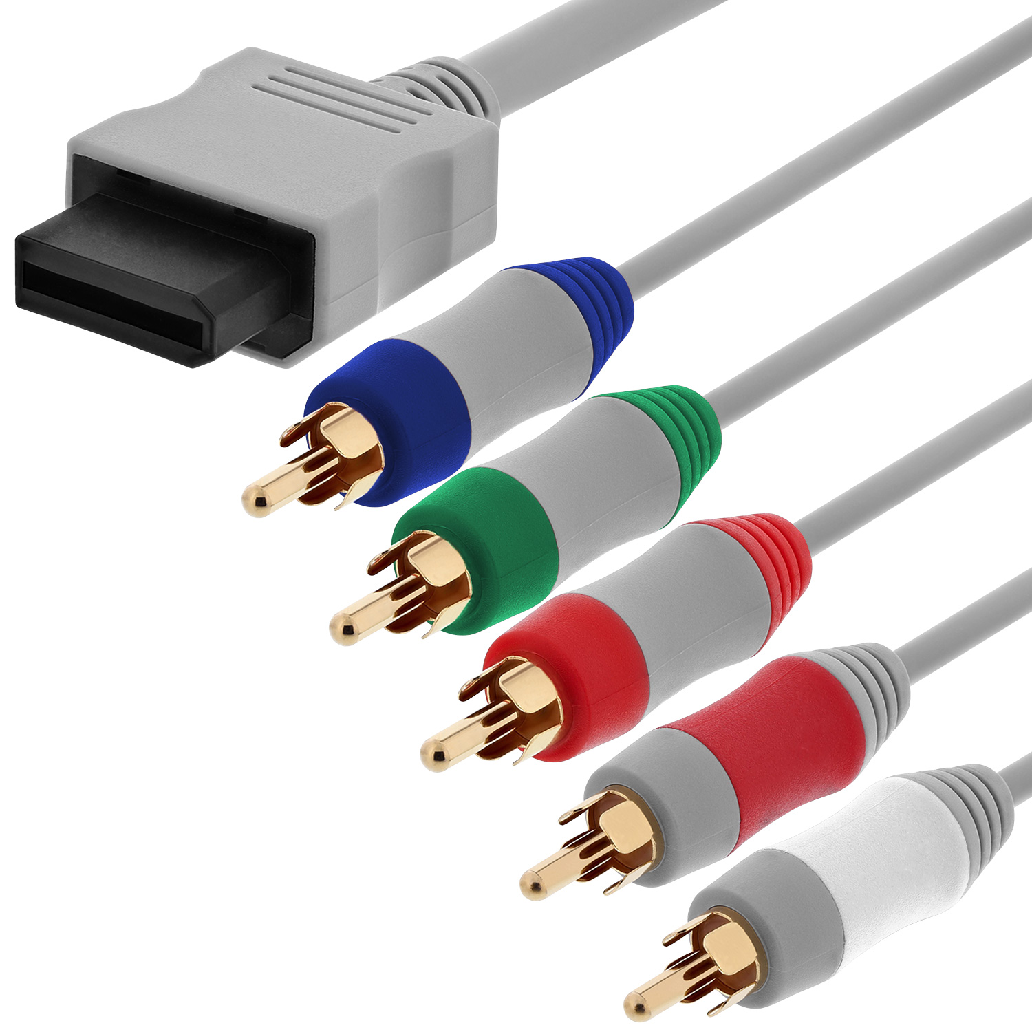 Fosmon 1 8m Gold Plated Nintendo Wii Wii U Component AV Cable For 