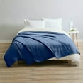 thumbnail image 3 of Sunbeam Twin Size Electric Fleece Heated Blanket in Blue, 3 of 3