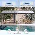 thumbnail image 6 of NETAJE 10'x20' Wall Mounted Gazebo Awnings, Permanent Hardtop Aluminum Pergola with Polycarbonate Roof, Outdoor Patio Canopy Shade Cover for Backyard, Decks, Garden, 6 of 8
