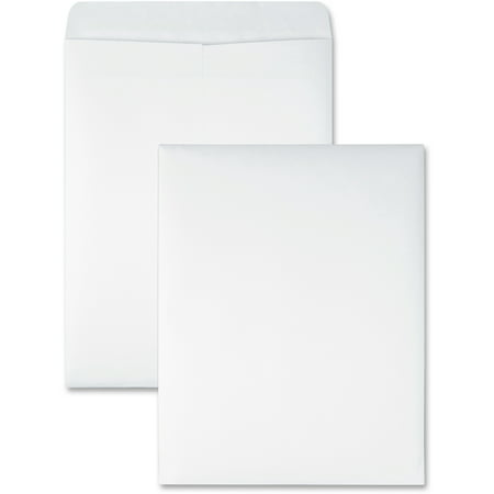 Quality Park  QUA43717  Redi-Seal White Catalog Envelopes  100 Per Box